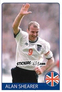 Sticker Alan Shearer - Euro 2008 n. 356 - Rafo