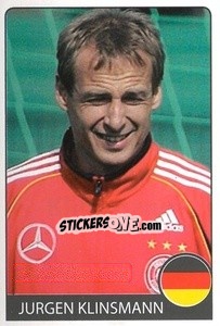 Sticker Jurgen Klinsmann - Euro 2008 n. 358 - Rafo