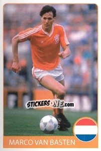 Sticker Marco Van Basten - Euro 2008 - Rafo