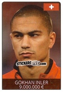 Sticker Gokhan Inler - World Cup 2010 n. 530 - Rafo