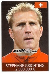 Sticker Stephane Grichting - World Cup 2010 - Rafo