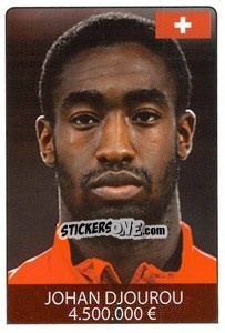 Sticker Johan Djourou - World Cup 2010 n. 534 - Rafo