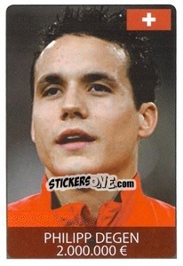 Sticker Philipp Degen - World Cup 2010 - Rafo