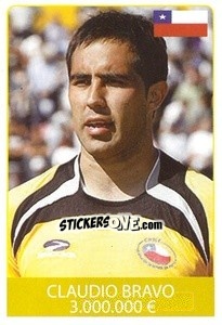 Sticker Claudio Bravo - World Cup 2010 n. 544 - Rafo