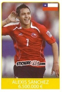Sticker Alexis Sanchez - World Cup 2010 n. 548 - Rafo