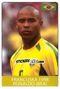 Sticker Ronaldo - World Cup 2010 - Rafo