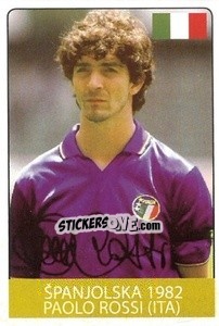 Sticker Paolo Rossi