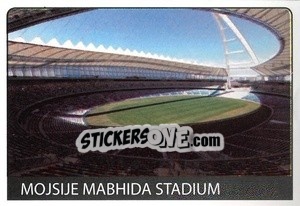 Sticker Mojsije Mabhida Stadium - World Cup 2010 - Rafo
