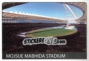 Sticker Mojsije Mabhida Stadium - World Cup 2010 n. 2 - Rafo