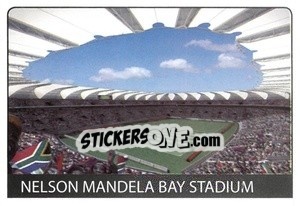 Sticker Nelson Mandela Bay Stadium - World Cup 2010 - Rafo