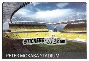 Sticker Peter Mokaba Stadium - World Cup 2010 n. 8 - Rafo