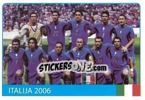 Sticker Italija 2006