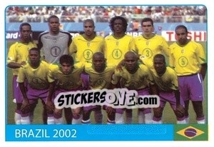 Cromo Brazil 2002