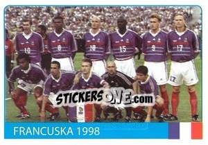 Sticker Francuska 1998 - World Cup 2010 n. 13 - Rafo