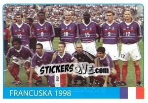 Cromo Francuska 1998