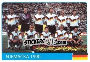 Sticker Njemacka 1990 - World Cup 2010 n. 15 - Rafo