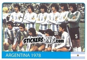 Sticker Argentina 1978 - World Cup 2010 - Rafo