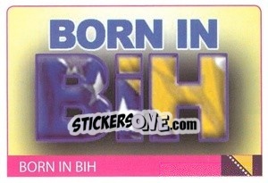 Sticker Born In BiH - World Cup 2010 - Rafo