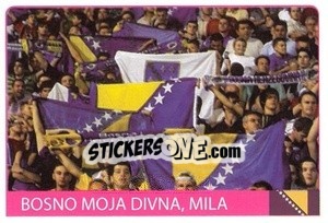 Sticker Bosno Moja, Divna, Mila - World Cup 2010 - Rafo