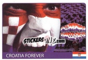 Sticker Croatia Forever - World Cup 2010 - Rafo