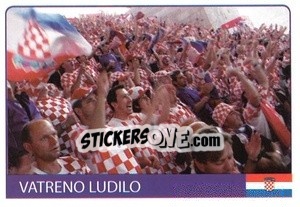Sticker Vatreno Ludilo - World Cup 2010 - Rafo