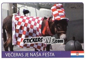 Sticker Vaceras Je Naša Fešta - World Cup 2010 - Rafo