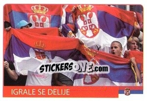 Sticker Igrale Se Delije - World Cup 2010 - Rafo
