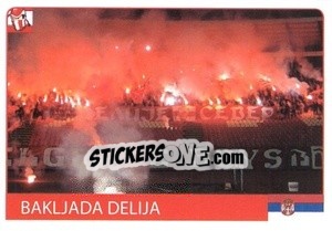 Sticker Bakljada Delija - World Cup 2010 - Rafo