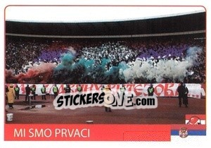 Sticker Mi Smo Prvaci - World Cup 2010 - Rafo
