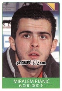 Sticker Miralem Pjanic - World Cup 2010 n. 52 - Rafo