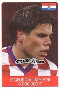 Sticker Ognjen Vukojevic - World Cup 2010 - Rafo