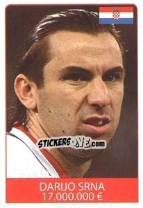 Sticker Darijo Srna - World Cup 2010 - Rafo