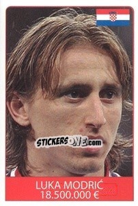 Sticker Luka Modric - World Cup 2010 - Rafo