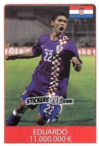 Sticker Eduardo da Silva - World Cup 2010 - Rafo