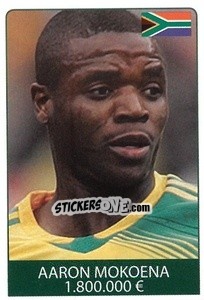 Sticker Aaron Mokoena - World Cup 2010 - Rafo