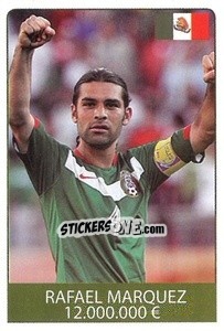 Sticker Rafael Marquez - World Cup 2010 - Rafo
