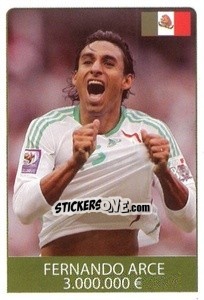 Sticker Fernando Arce - World Cup 2010 - Rafo