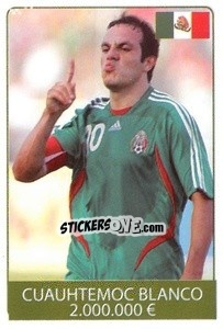 Sticker Cuauhtemoc Blanco - World Cup 2010 n. 96 - Rafo