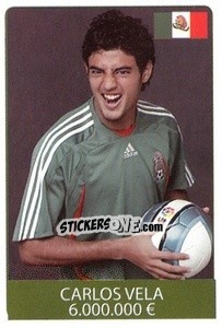 Sticker Carlos Vela - World Cup 2010 n. 97 - Rafo