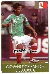 Sticker Giovani Dos Santos - World Cup 2010 n. 99 - Rafo
