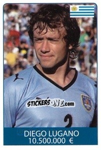Sticker Diego Lugano - World Cup 2010 n. 105 - Rafo