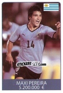 Sticker Maxi Pereira - World Cup 2010 n. 108 - Rafo