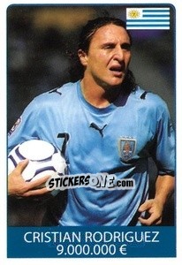 Sticker Cristian Rodriguez - World Cup 2010 n. 113 - Rafo