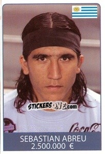 Sticker Sebastian Abreu - World Cup 2010 - Rafo