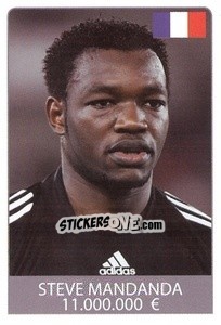 Sticker Steve Mandanda - World Cup 2010 n. 121 - Rafo