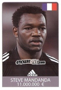 Sticker Steve Mandanda - World Cup 2010 - Rafo