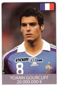 Figurina Yoann Gourcuff - World Cup 2010 - Rafo