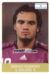 Sticker Sergio Romero - World Cup 2010 n. 138 - Rafo