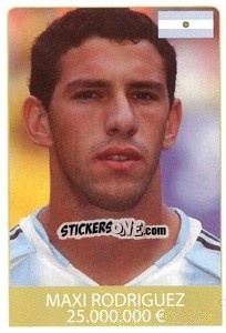 Cromo Maxi Rodriguez