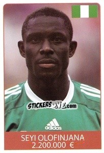 Sticker Seyi Olofinjana - World Cup 2010 - Rafo